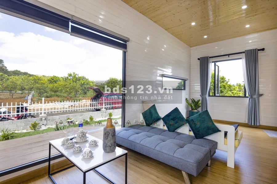 Nhà biệt thự nghĩ dưỡng Bảo Lộc, LÂM ĐỒNG. Giá 490tr là sở hữu 1 căn 250m2. Sổ sang liền. LH 0772770898