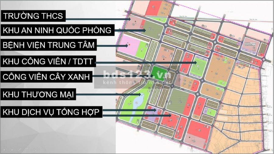 Đất nền khu đô thị, Trung tâm hành chính mới TNR Stars Dak Doa