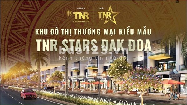 Đất nền giá tốt khu dô thị mới kiểu mẫu đầu tiên TNR Stars Đăk Đoa Gia Lai.