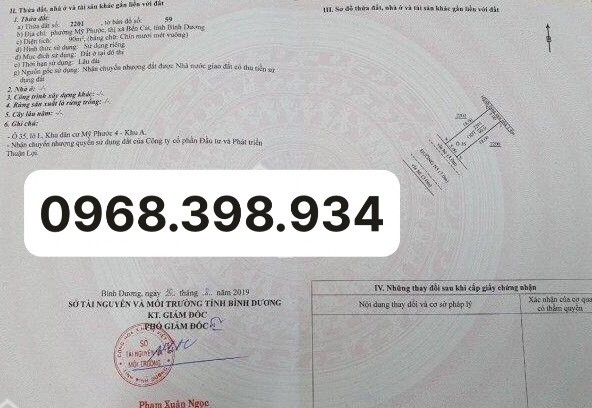 Kẹt tiền bán đất gấp ở Bình Dương. Đất xây nhà.