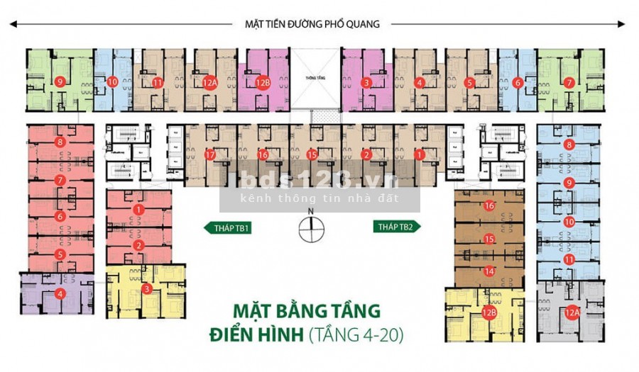 Bán gấp căn hộ The Botanica Novaland Phổ Quang, 53M/1PN giá 2.9TỶ - 100% căn hộ, bán kèm full NT