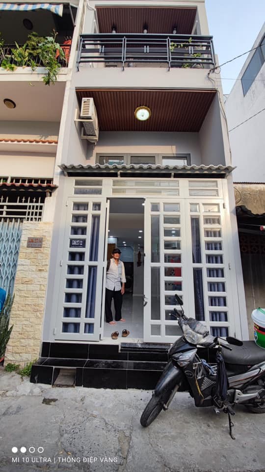 BÁN NHÀ HẺM XE HƠI ĐƯỜNG NI SƯ HUỲNH LIÊN PHƯỜNG 10 QUẬN TÂN BÌNH 56M2 GIÁ 4.5TỶ