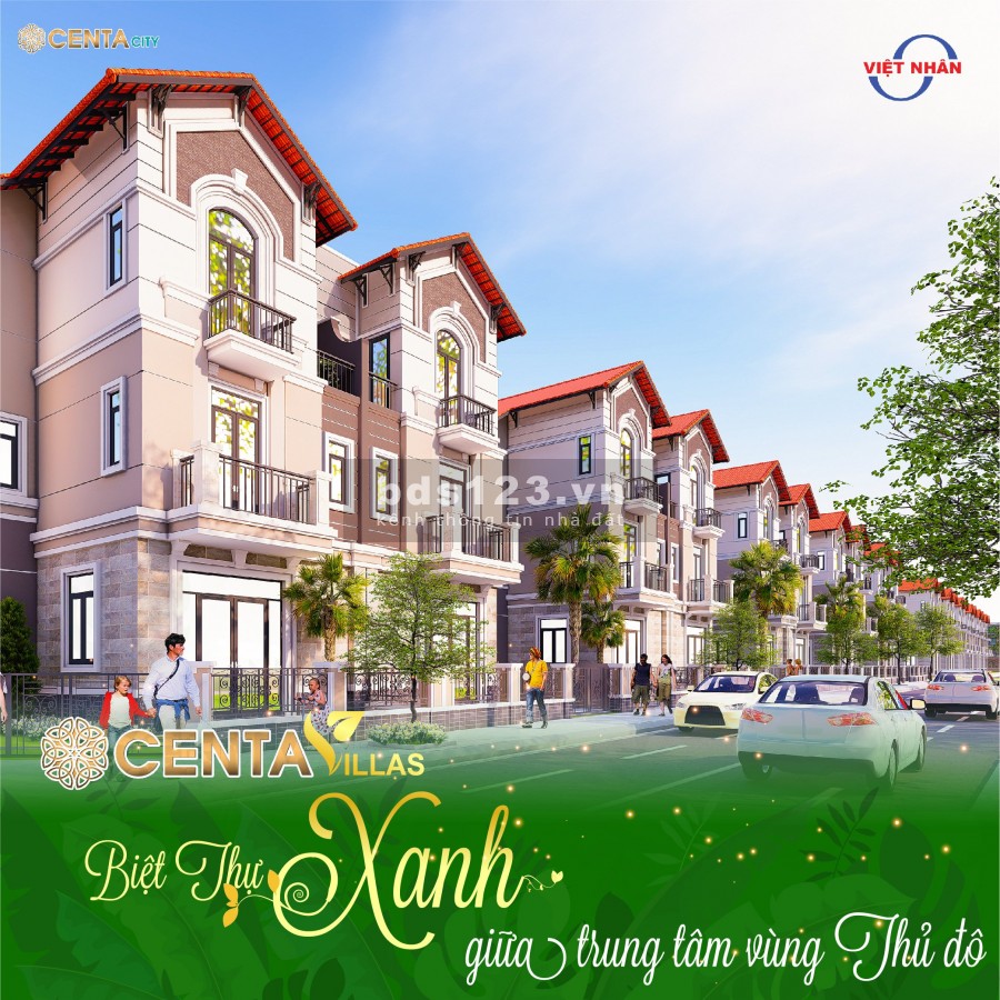 SHOPHOUSE- Nhà phố thương mại tại Từ Sơn - Khu đô thị trung tâm vùng thủ đô