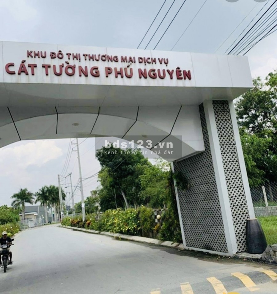 Bán gấp đất Cát Tường Phú Nguyên lô góc ngay trụ sở cát tường đường tỉnh lộ 824