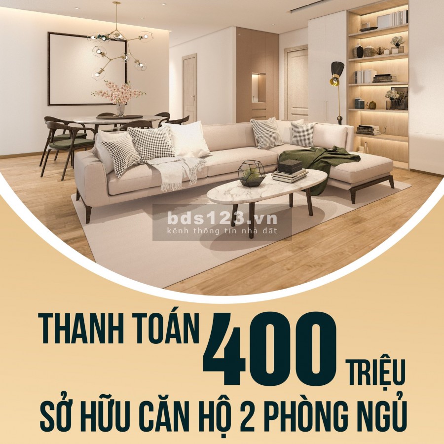 Chỉ với 390 triệu sở hữu ngay căn hộ ngay kcn Vsip1, năm sau nhận nhà.