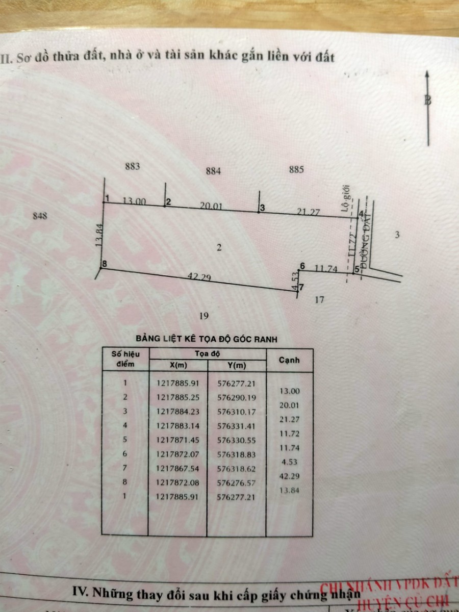 Cần tiền cưới vợ bán 585m² đất Củ Chi giá chỉ 2.3 tỷ