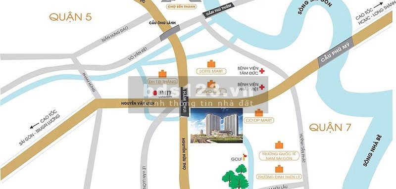 Cần bán gấp căn hộ 1 phòng ngủ 53m2 Lavida Plus- Mặt tiền Nguyễn Văn Linh Quận 7