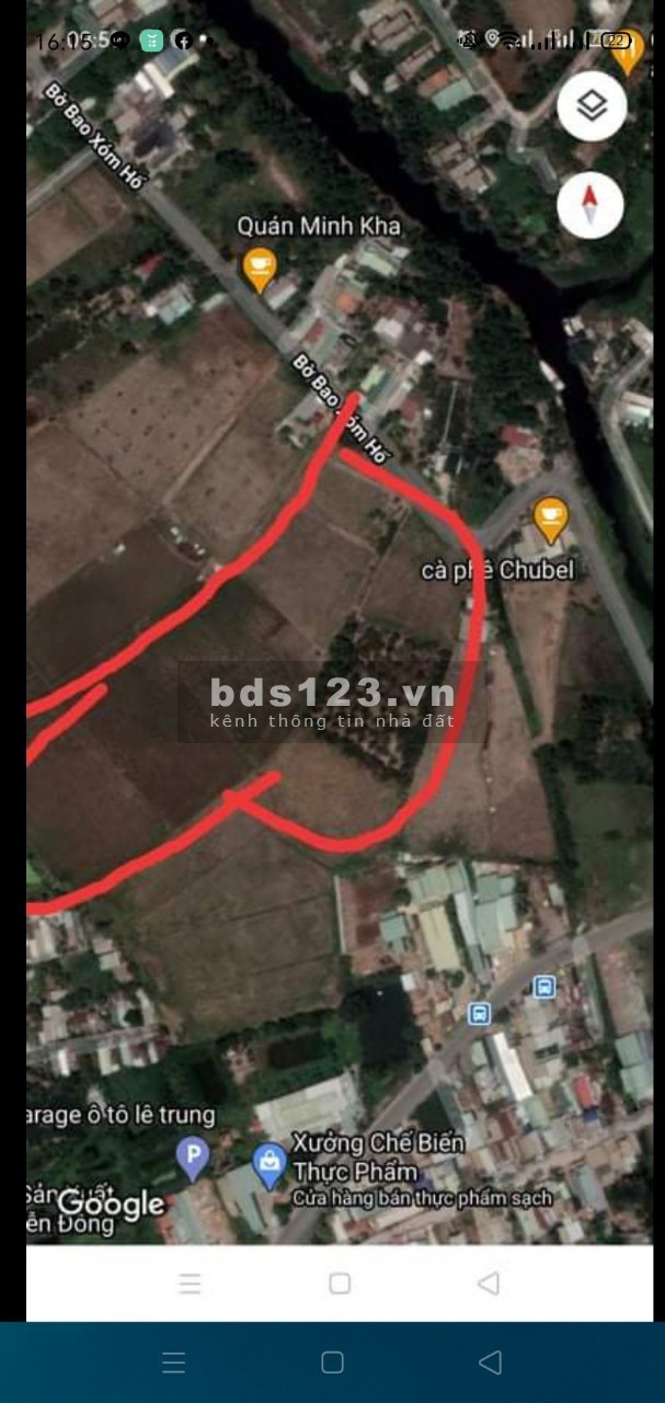 Bán đất Bình Chánh 25000ms tương đương 25 công - Giá 7 Tỷ / 1 công, chấp nhận cho mô giới chào khách