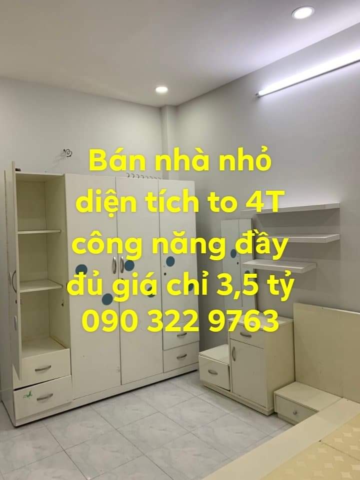 Bán Nhà Đường Bùi Thị Xuân, P2, TB, 4T, giá nhỉnh 3 tỷ