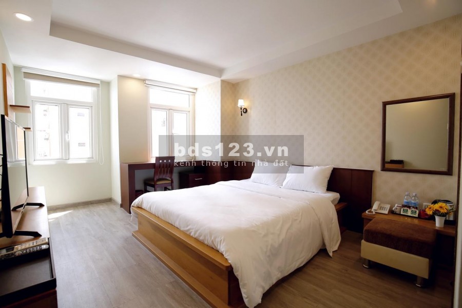 Cho thuê Khách sạn Đường Đông Du, P.Bến Nghé, Q1. DT: 7 x 19m, 1 hầm, 9 lầu, 36 phòng