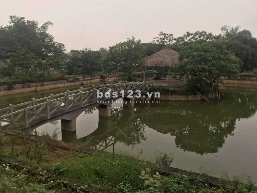 BÁN ĐẤT LƯƠNG SƠN HÒA BÌNH - SIÊU PHẨM NHÀ VƯỜN 5800M LƯNG TỰA NÚI CHÂN ĐẠP THỦY- ĐẸP NHƯ HOA HẬU