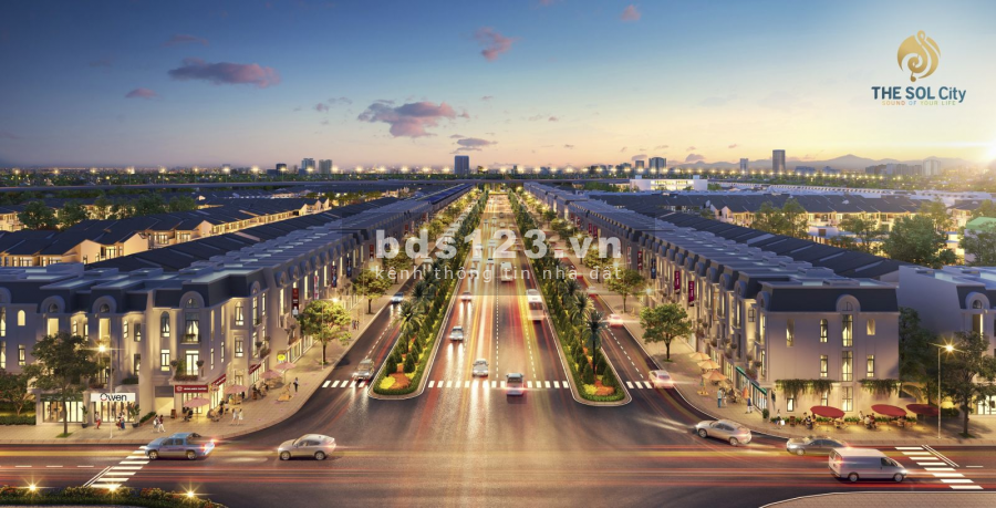 Dự án bật nhất khu tây , tọa lạc Bình Chánh ,Long An ,nơi vị trí vàng ,The Sol City