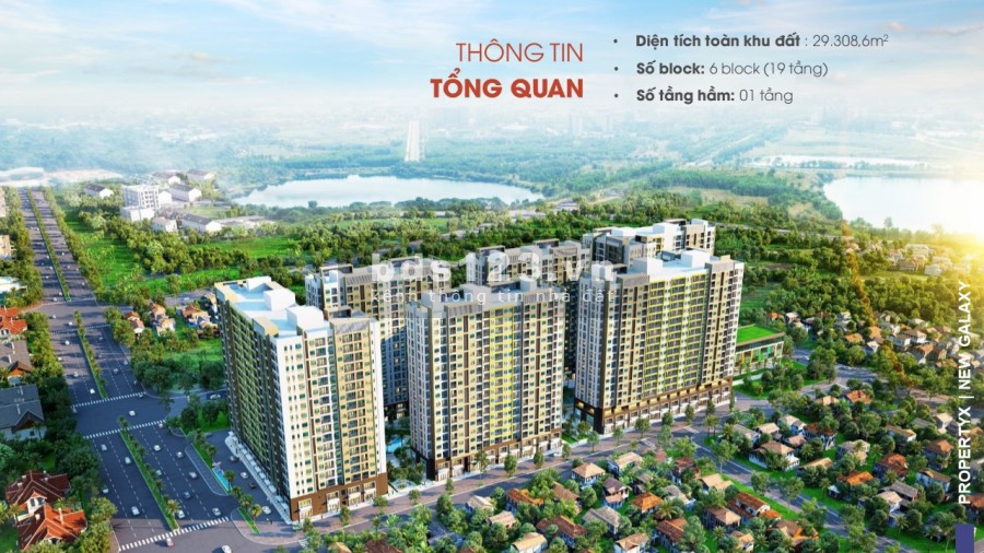 Bán căn hộ New Galaxy, thanh toán 250tr sở hữu ngay, ngân hàng cho vay 70%-29 năm