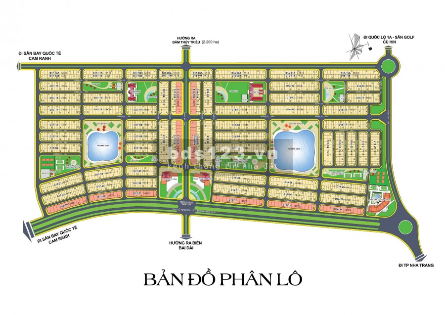 Golden Bay 601 - d16 - 1 lô cặp góc hướng đông nam giá tốt