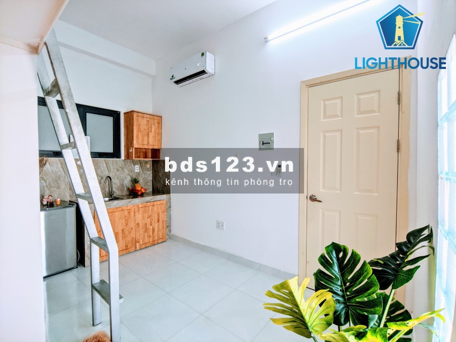 Phòng gác lửng gần ĐH Văn Lang CS3, full nội thất, bảo vệ