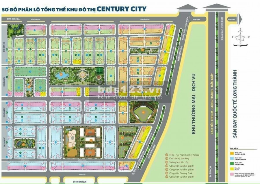 CENTURY CITY LONG THÀNH CÁCH SÂN BAY CHỈ 3KM. CHIẾT KHẤU CAO VÀ ĐÃ RÕ RÀNG PHÁP LÝ