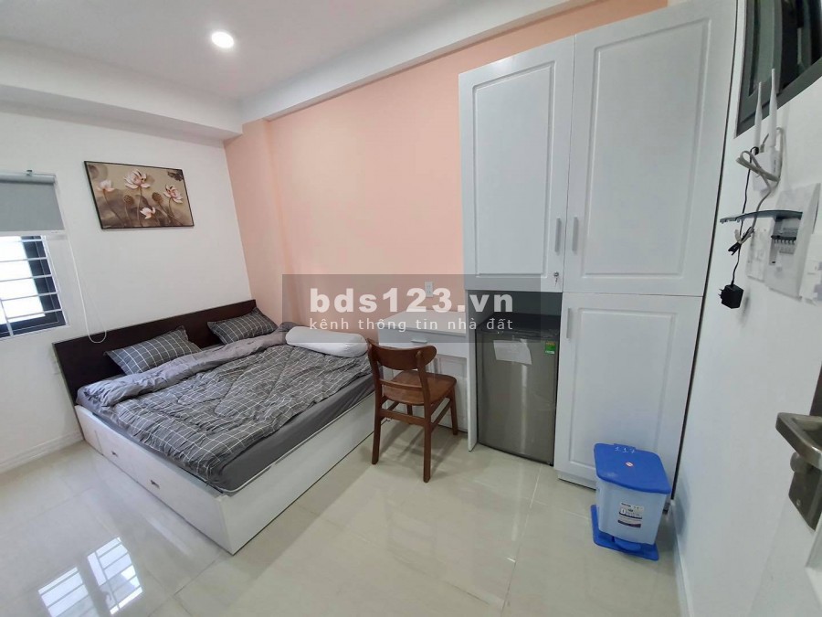 Cho thuê căn hộ dịch vụ đầy đủ nội thất 25m2 quận 7- đầy đủ tiện ích, tiện nghi