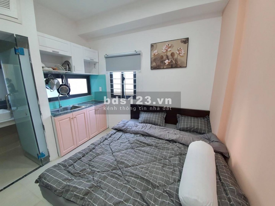 Cho thuê căn hộ dịch vụ đầy đủ nội thất 25m2 quận 7- đầy đủ tiện ích, tiện nghi