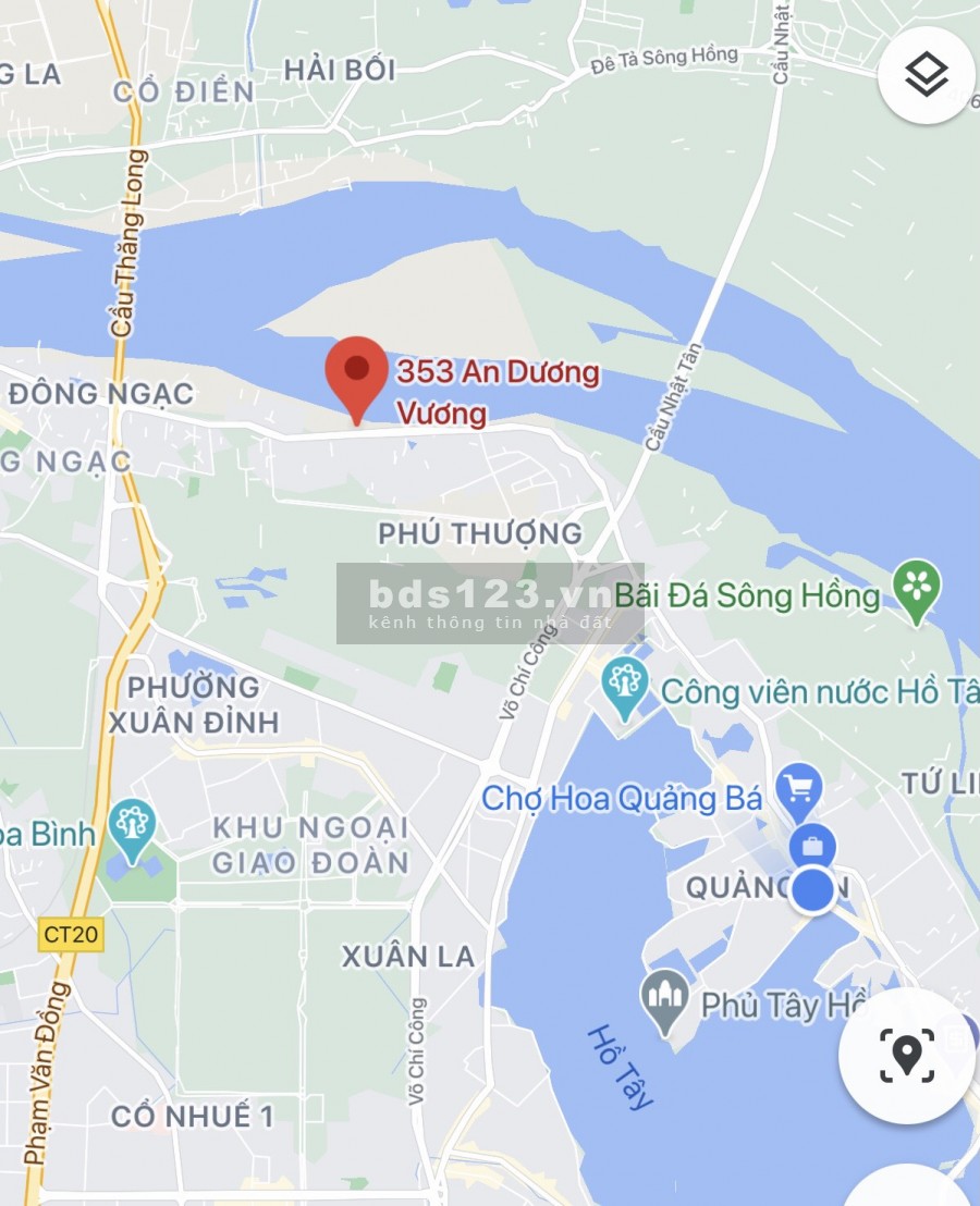 Cần bán nhà trong ngõ 353 An Dương Vương hướng Bắc, gần ngõ to xe 7 chỗ đi thoải mái
