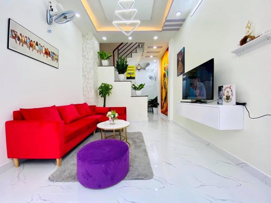 Bán nhà 2 lầu 4PN đường Liên Khu 4 - 5 (Trường học Kim Đồng), Bình Tân, DT 55m2