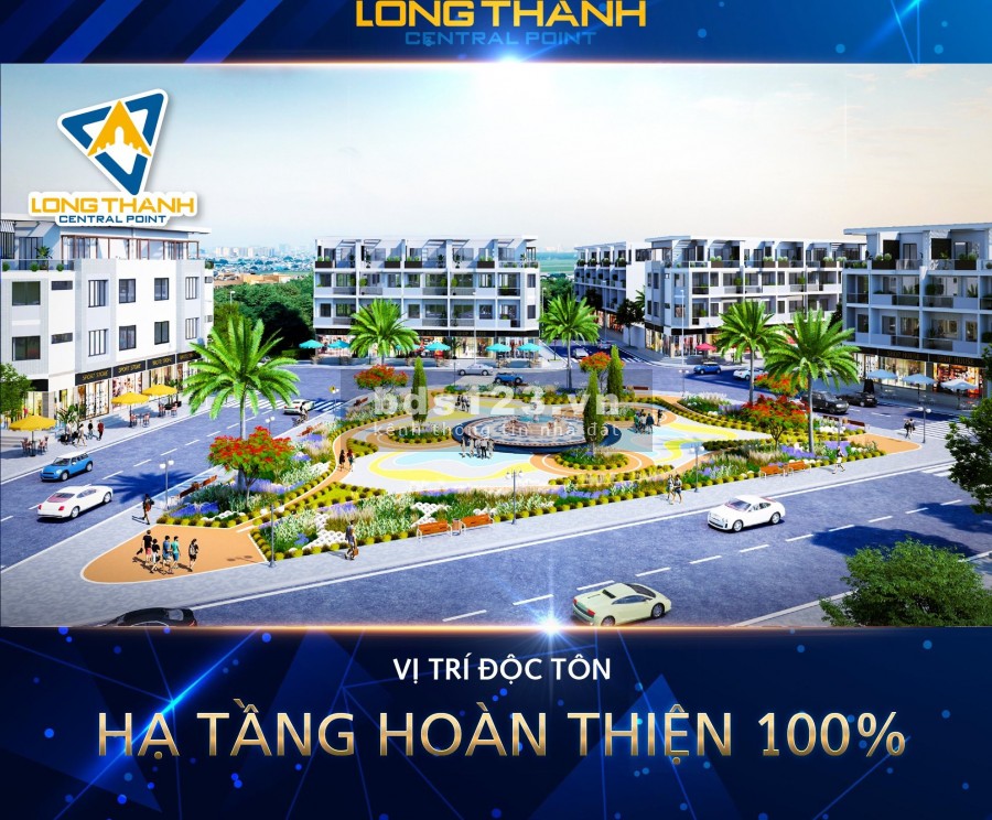 Chỉ 1,8 tỷ, SHR có sẵn từng nền. Dự án Central Point Lộc An đối diện sân bay Long Thành