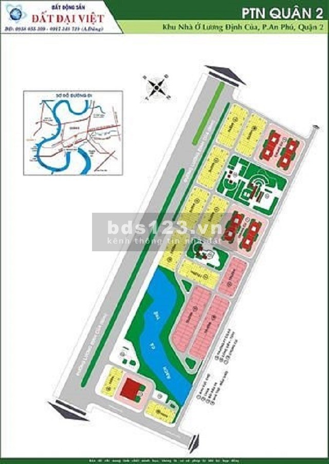Bán đất khu dân cư Văn Minh, Quận 2 giá bán 25tỷ diện tích sử dụng 200m2, (10mx20m)