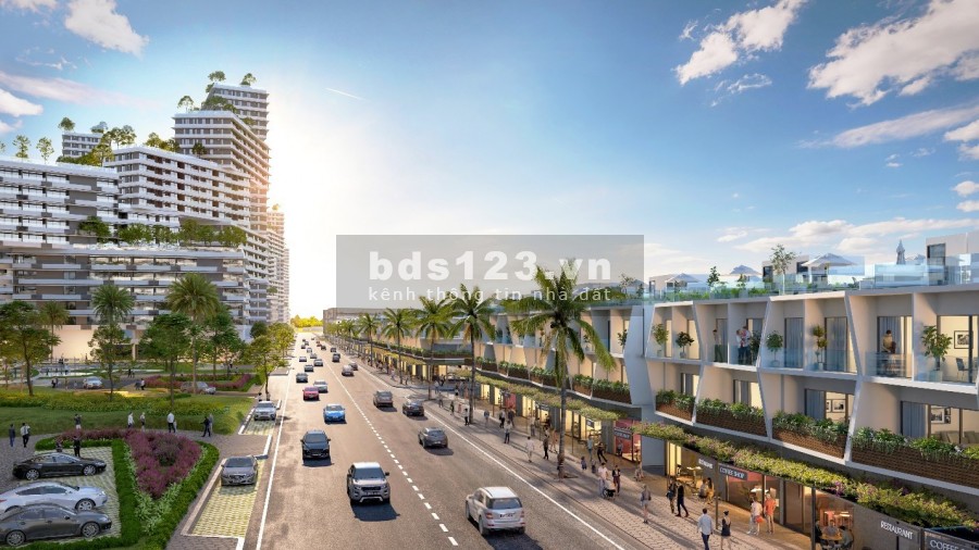Shophouse 2 mặt tiền kiểu mới, sinh lời tối đa.