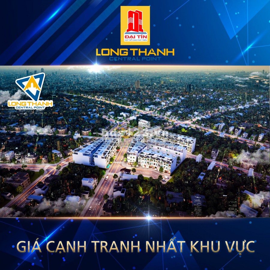 Chỉ 1,8 tỷ, SHR có sẵn từng nền. Dự án Central Point Lộc An đối diện sân bay Long Thành