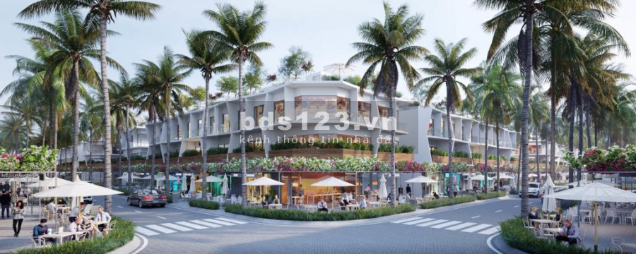 Shophouse 2 mặt tiền kiểu mới, sinh lời tối đa.