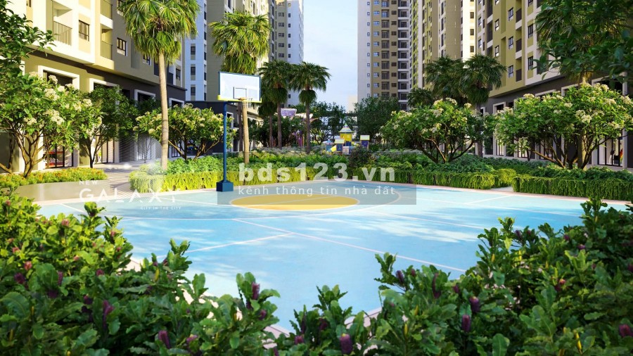 Căn hộ New Galaxy Hưng Thịnh 2 PN 62.77m2, liền kề TP. Thủ Đức, mã số đẹp view thoáng mát