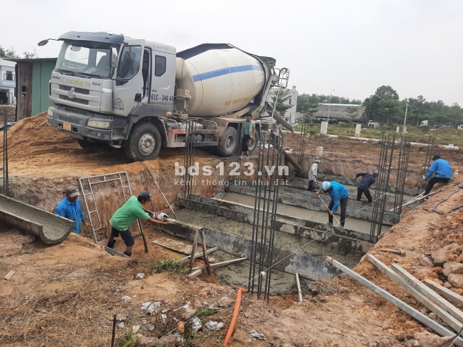 Bán đất khu đô thị Phương Trường An Phú Giáo Bình Dương, 70m2/730tr đã có sổ hồng