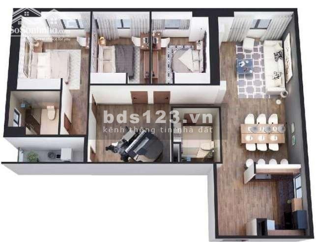 Cho thuê căn hộ tại tầng 48 Chung cư FLC Twin Tower, 265 Cầu Giấy, Quận Cầu Giấy, Hà Nội