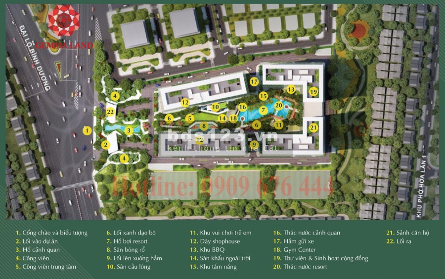 Căn hộ cao cấp Anderson Park ngay trung tâm TP Thuận An (Coming soon). Giá dự kiến 35tr/m2. Hotline 0931219386