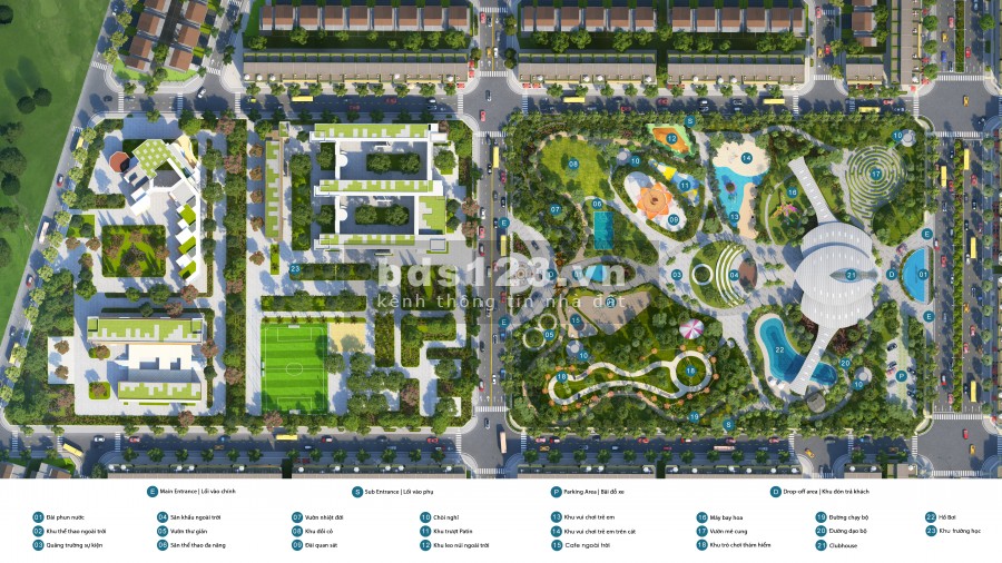 Nhà phố liền kề trong khu đô thị đa chức năng thuộc dự án Gem Sky World, pháp lý chính chủ