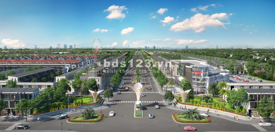Nhà phố liền kề trong khu đô thị đa chức năng thuộc dự án Gem Sky World, pháp lý chính chủ