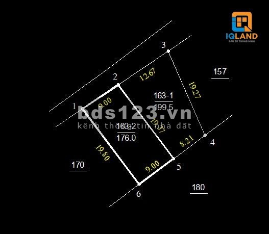 Cần bán 176m2 Bắc Thượng, đường 3.5m, ngõ thông, gần dấu giá Bắc Thượng.