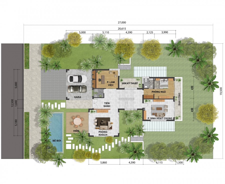 Biệt thự Xanh Villas, chuẩn mực mới cho phong cách sống 227m2, 8.2 tỷ