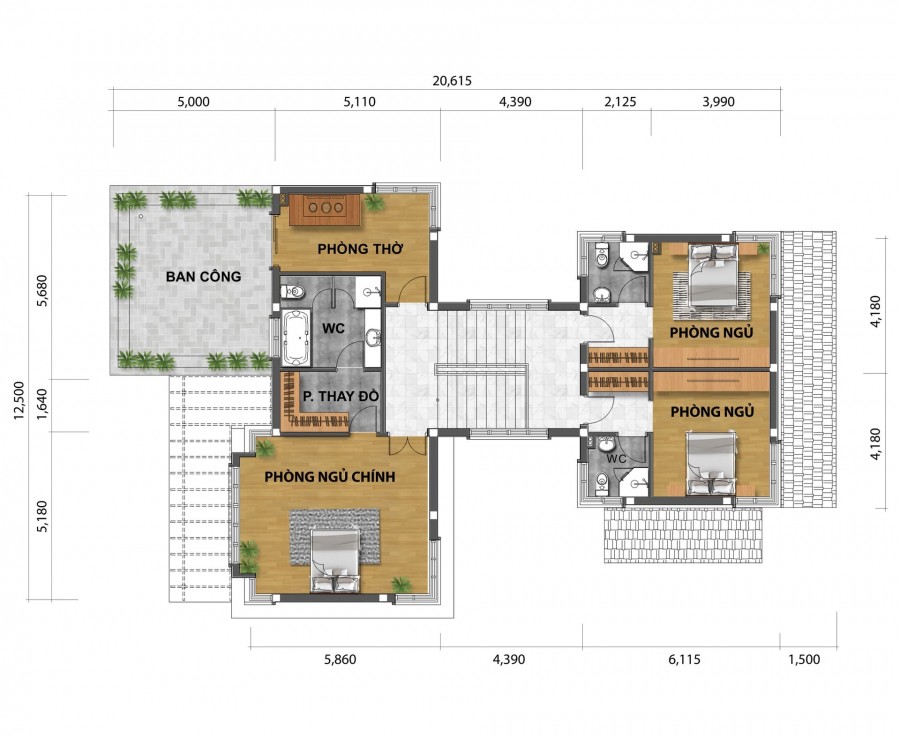 Biệt thự Xanh Villas, chuẩn mực mới cho phong cách sống 227m2, 8.2 tỷ