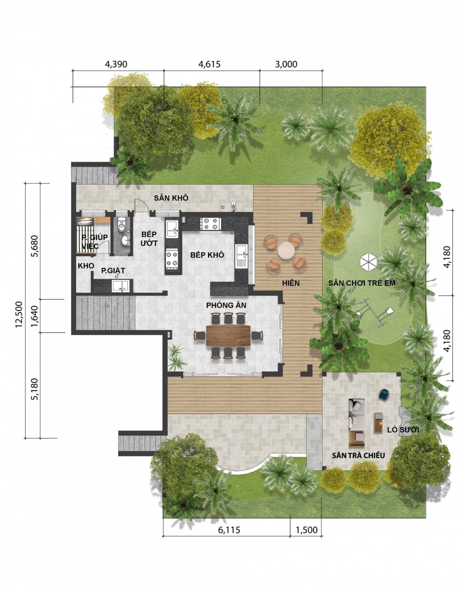 Biệt thự Xanh Villas, chuẩn mực mới cho phong cách sống 227m2, 8.2 tỷ