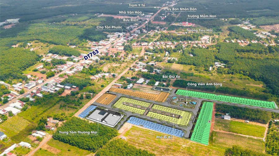 BÁN GẤP LÔ ĐẤT 100M2 3 MẶT TIỀN ĐƯỜNG 16M ĐIỆN ÂM THỔ CƯ 100%