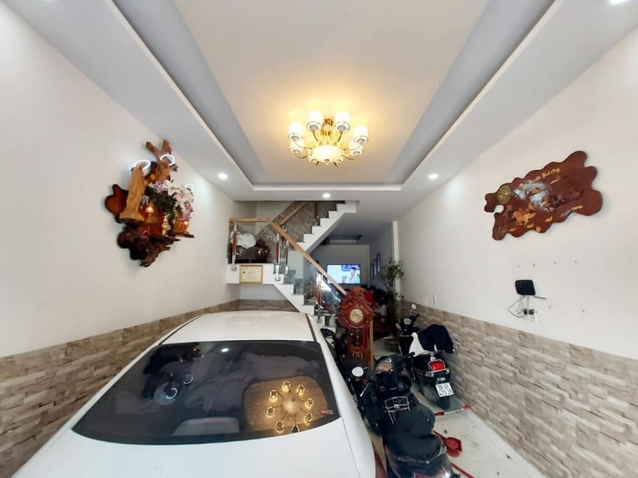 Bán nhà có View công viên 5 Lầu thiết kế đẹp xe hơi ngủ nhà giá 5.7 tỷ TL