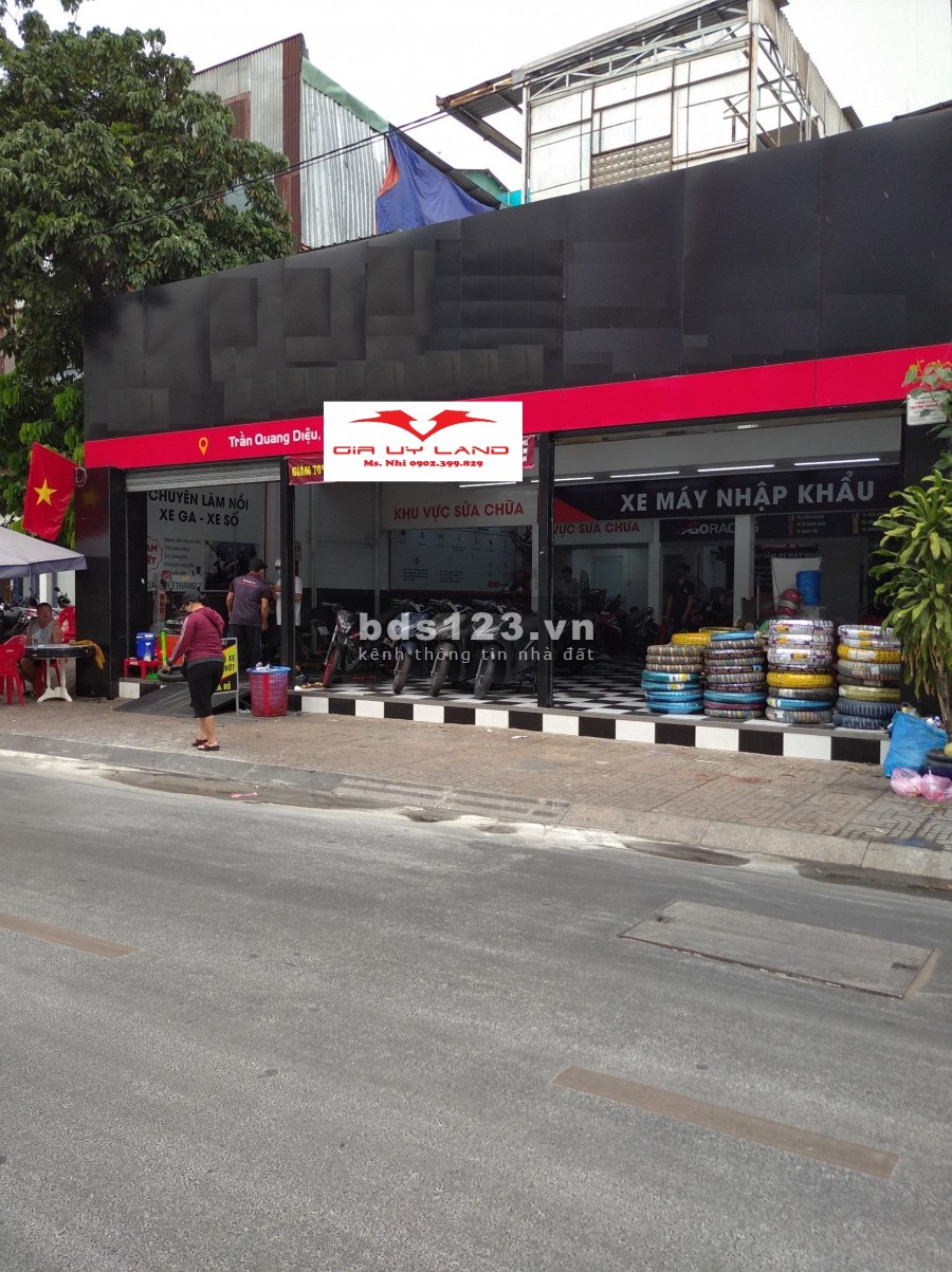 Cho thuê Mặt bằng Mặt tiền Đường Nguyễn Đình Chiểu, P.6, Q3. DT: 25 x 10m