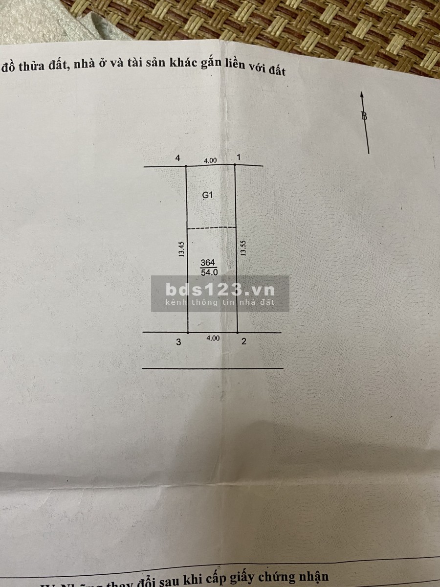 Chỉ 50 triệu/m có nhà 54m2, lô góc Ngọc Lâm cần bán gấp