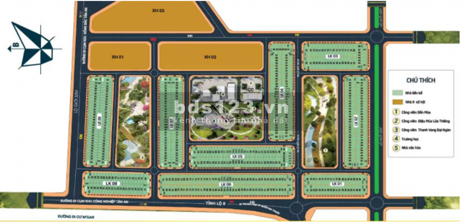 Khu đô thị Ân Phú bảng giá đất chi tiết 2021(Website CĐT)
