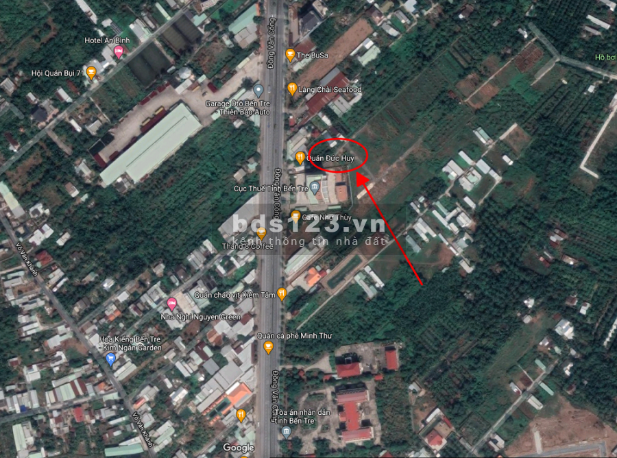 Bán nhà trung tâm TP.Bến Tre, sát cục thuế tỉnh giá rẻ