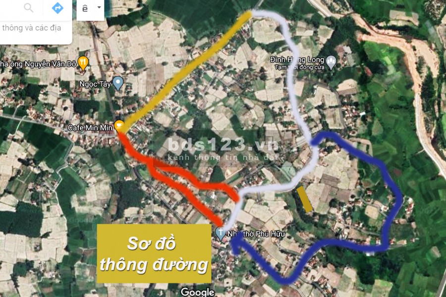 Bán lô đất giá rẻ thôn Phú Hưng, Xã Bình Tân, Huyện Tây Sơn, Bình Định