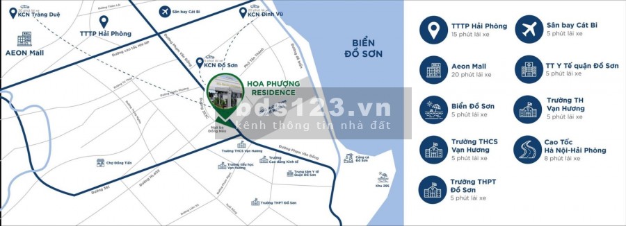 Mở bán đợt 1. Khu đô thị mới ngọc xuyên đồ sơn. Hải Phòng
