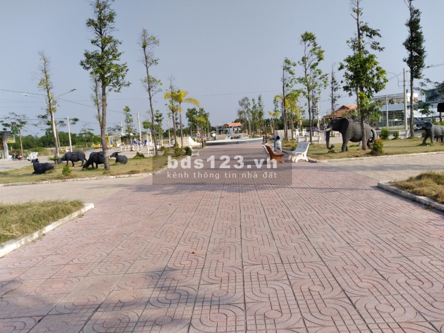 Sổ đỏ trao tay nhận ngay đất nền mặt tiền chợ Thạnh Phú