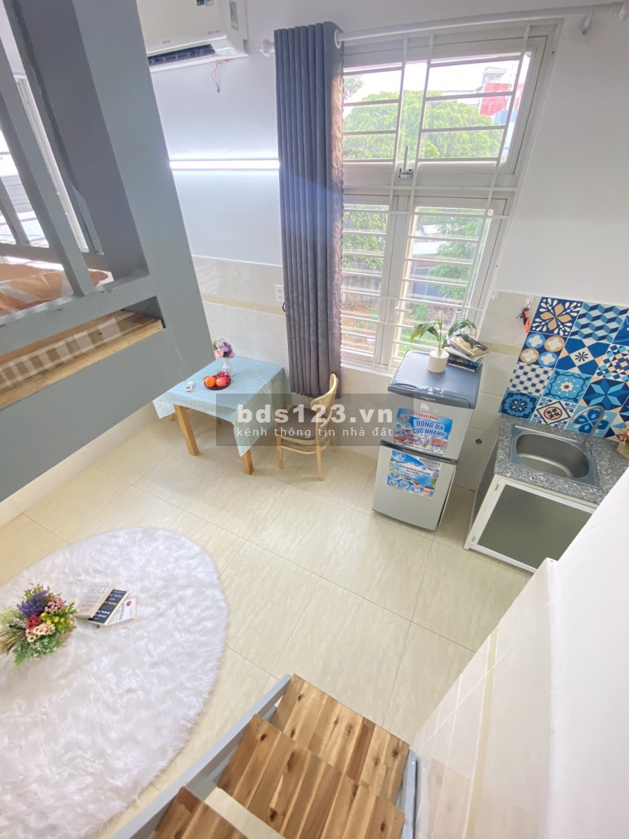 Cho Thuê Căn Hộ Gác lững cao cấp 30m2 Full Nội Thất Giá rẻ tại Gò Vấp