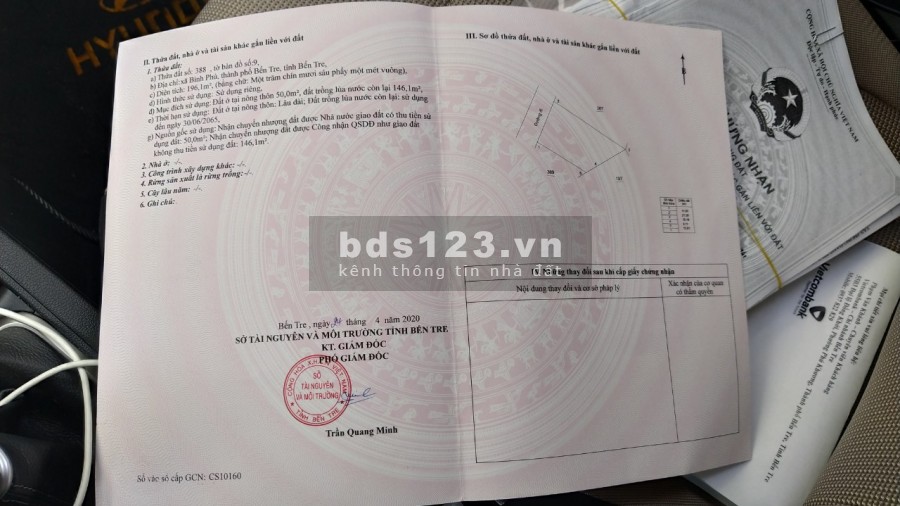 Bán nhà trung tâm TP.Bến Tre, sát cục thuế tỉnh giá rẻ